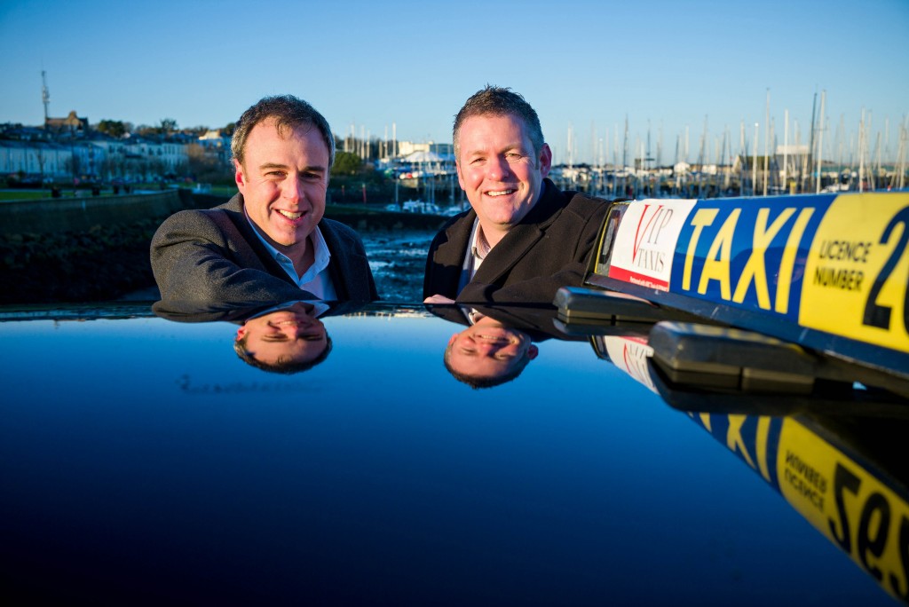 Richard Watson, investment manager, Dublin BIC and Gavan Walsh, founder and CEO, iCabbi